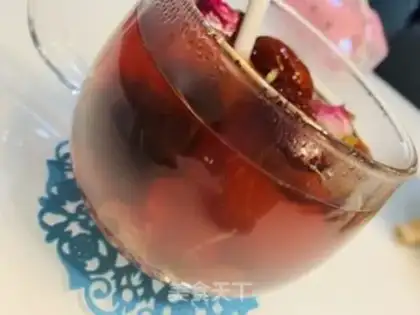 Make Beauty tea step 1