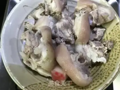 Make Pig-foot ginger vinegar step 2