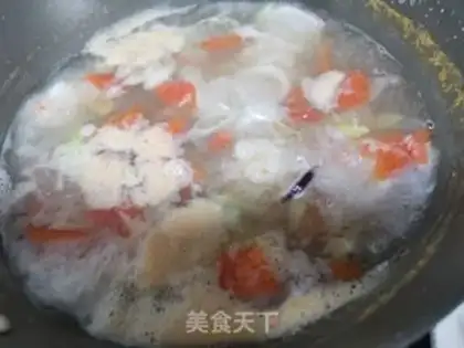 Make Seafood mushroom soup step 9