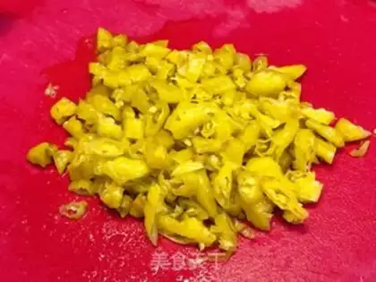 Make Soy pepperfish head step 2
