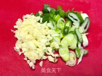 Make Soy pepperfish head step 3