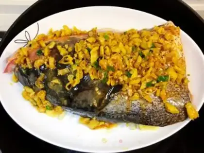 Make Soy pepperfish head step 5