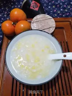 Make Corn dung congee step 6