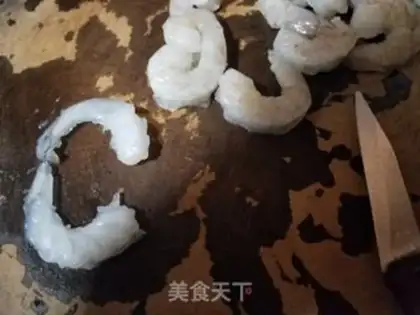 Make Shrimp egg intestine powder step 0