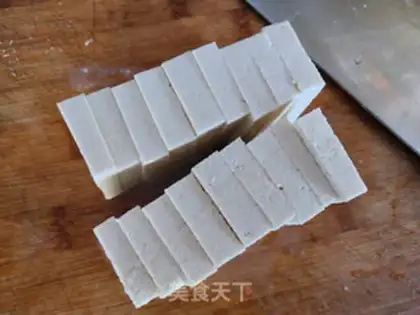 Make ♪ A tofu tofu ♪ step 0