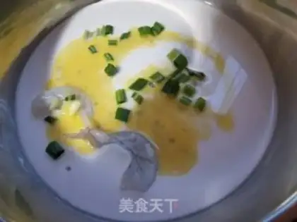 Make Shrimp egg intestine powder step 5