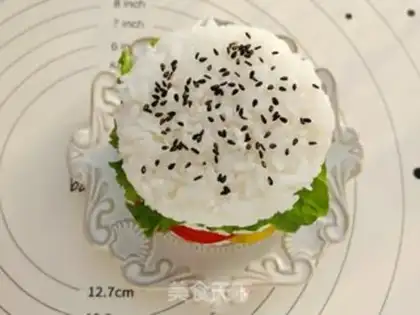 Make Riceburgers step 11