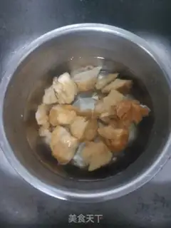 Make Monkey-head mushroom urchin soup step 1