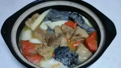 Make Monkey-head mushroom urchin soup step 12