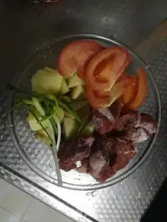 Make Sandpot potatoes and oxen step 0