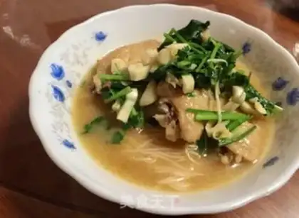 Make Chicken wing noodles step 10