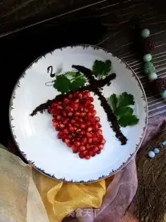 Make Under the grapes step 7