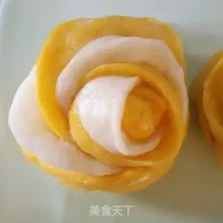 Make Double rose buns step 8