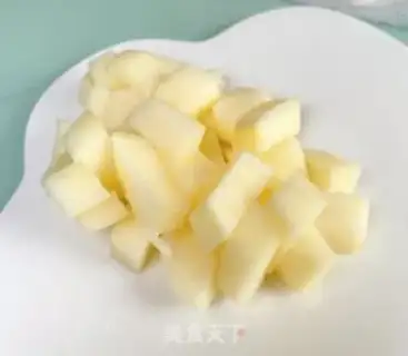 Make Apple oatmeal step 1