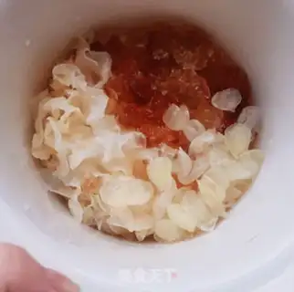 Make Peach geled snow swarms of silver step 1