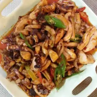 Make Spicy squid step 9