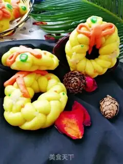 Make Christmas pumpkin ring step 19