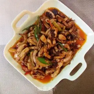 Make Spicy squid step 11