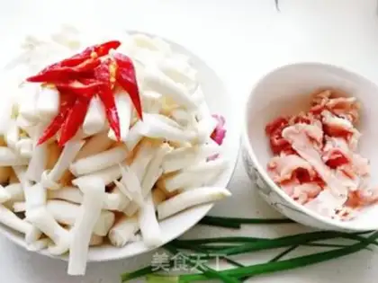 Make Crab mushrooms step 1