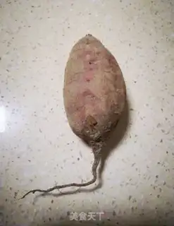 Make Red potato sesame ball step 0