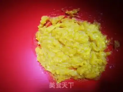 Make Red potato sesame ball step 5