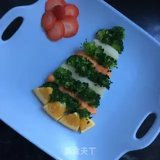 Make A Christmas plate step 7
