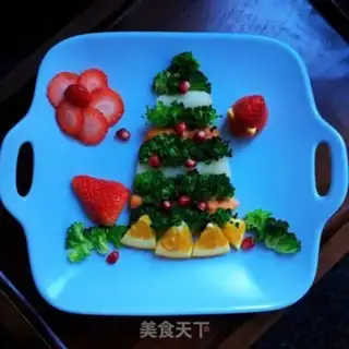 Make A Christmas plate step 8