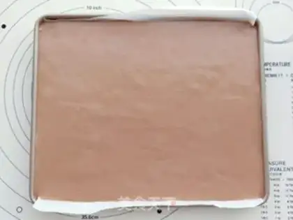 Make A moose cake roll step 9