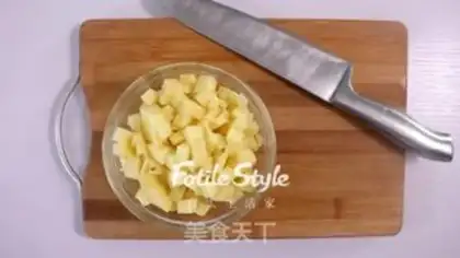 Make Potato sausage breakfast step 1