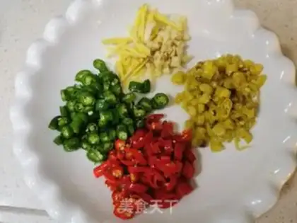 Make Three pepper blades step 3