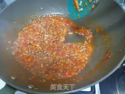 Make Beef tomato pasta step 15
