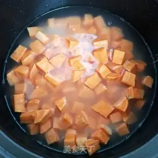 Make Sweet potato rice step 4