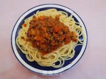 Make Beef tomato pasta step 16