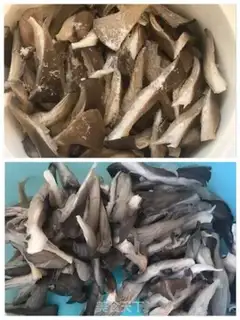 Make Blow up fresh mushrooms step 1