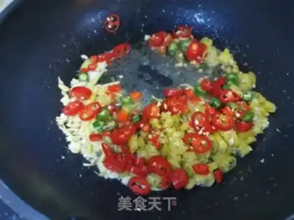 Make Three pepper blades step 7