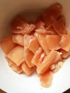Make Chicken fried pepper wood carrots step 2