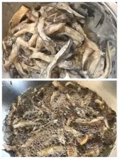 Make Blow up fresh mushrooms step 3