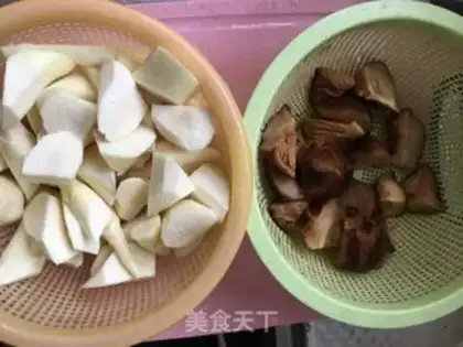 Make Burning mushrooms white step 0