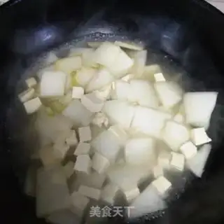 Make Tofu soup step 6