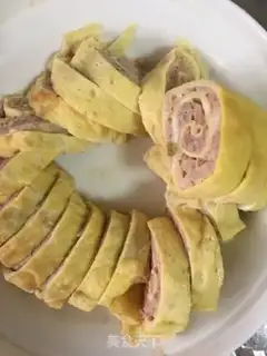 Make Shrimp omelet cabbage step 4