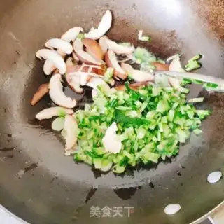Make Tofu mushroom soup step 2