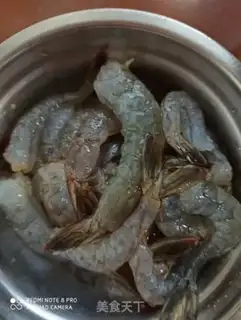 Make Dutch bean carrot shrimp step 1