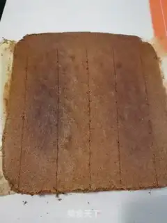 Make A moose cake roll step 16