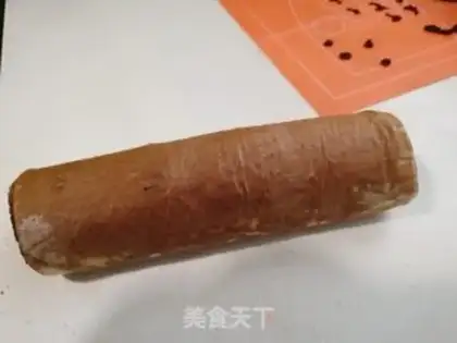 Make A moose cake roll step 17