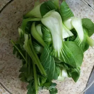 Make Shrimp oily fan soup step 0