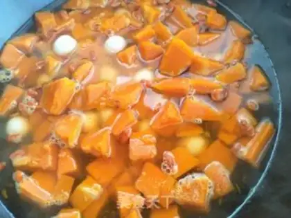 Make Pumpkin round soup step 5