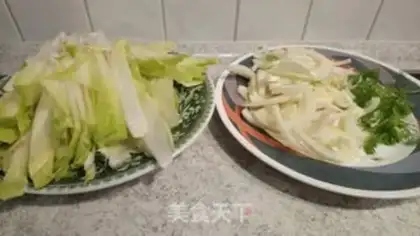 Make A salad with fragrance step 1