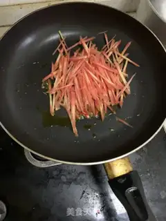 Make Hot fried rice cake step 1