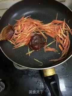 Make Hot fried rice cake step 2