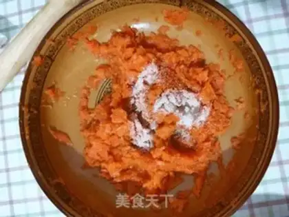 Make Carrot buns step 2